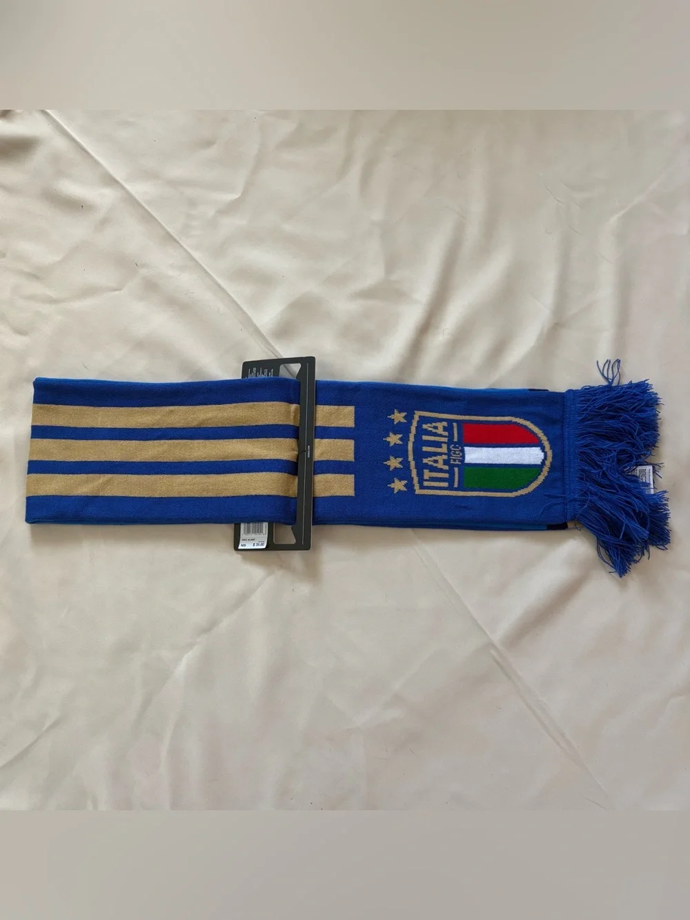 Adidas 2026 FIGC Italy National Team Scarf – One Size (NWT)